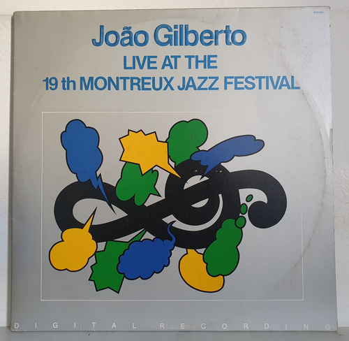 Lp João Gilberto Live At The Montreux Jazz Festival Duplo (Usado)