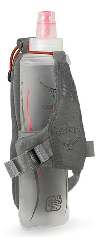 Botella De Agua Para Correr Osprey Duro Mano 250ml Gris