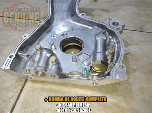 Bomba De Aceite Nissan Primera Motor 2.0 Srz0de