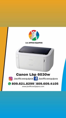 Imagen 2 de 2 de Impresora Canon Lbp 6030w