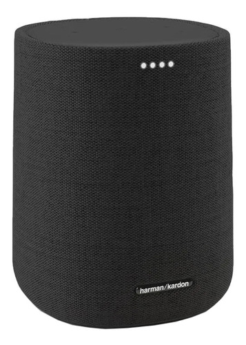 Alto Falante inteligente Harman Kardon Citation One com assistente virtual Google Assistant - black 127/220V