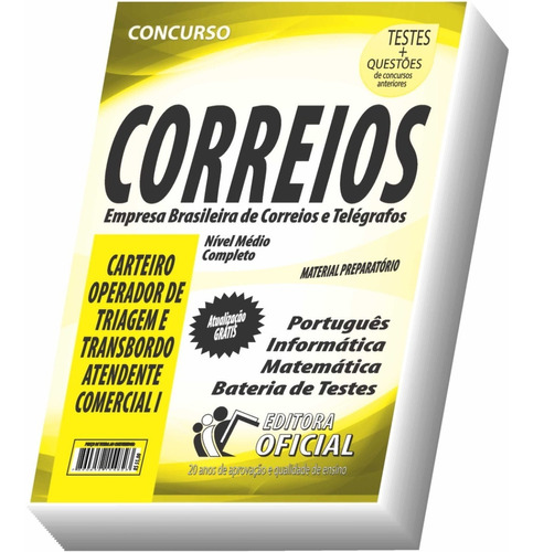 Apostila Correios - Frete Grátis !