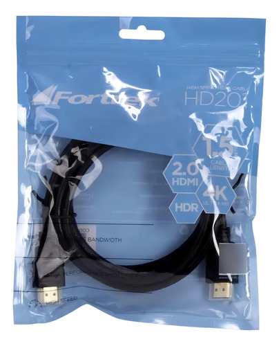 Cabo Hdmi 1.5m Hd201 - Fortrek