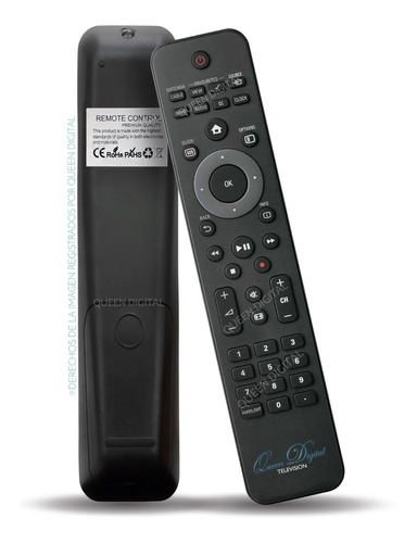 Control Remoto Para Philips Lcd Led Smart Tv Ambilight 5604 