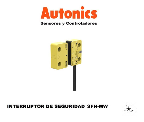 Interruptor Para Puertas De Seguridad Sfn-m-w Autonics