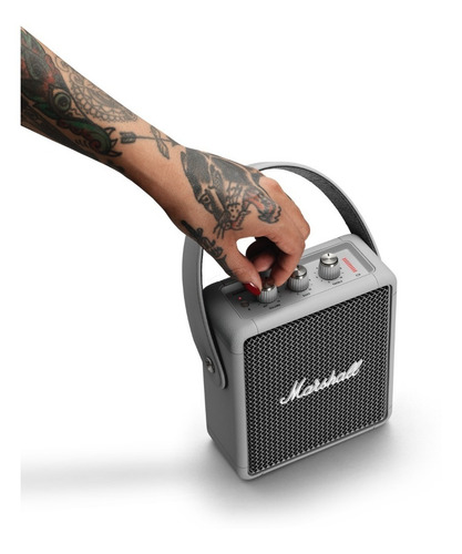 Imagen 3 de 10 de Parlante Bluetooth Marshall Stockwell 2 Potente Original