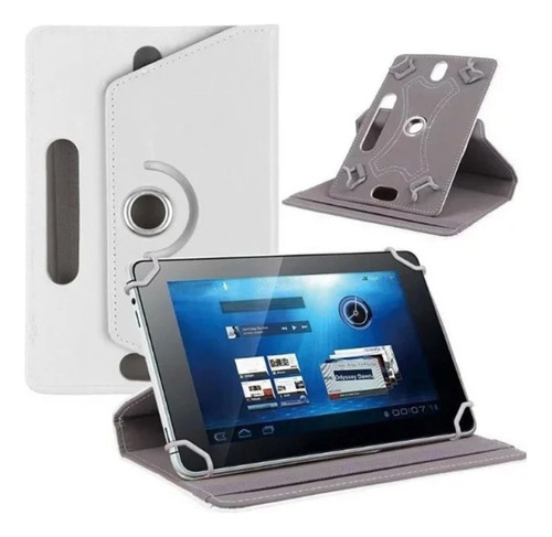 Funda Tablet 10 Pulgadas Ajustable Sólida Con Tapa