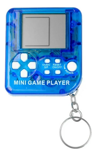 Llavero Mini Videojuego Arcade 99 Juegos Azulgm
