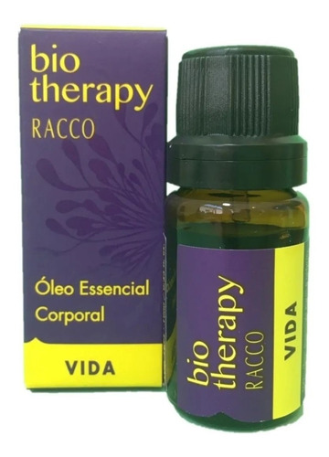  Óleo Essencial Vida Corporal Racco Bio Therapy 10ml Puro