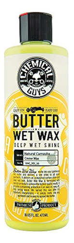 Chemical Guys Wac Butter Wet Wax 16 Oz
