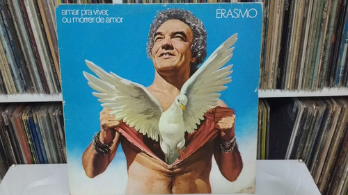 Lp  Erasmo Carlos - Amar Pra Viver Ou Morrer De Amor - C/enc