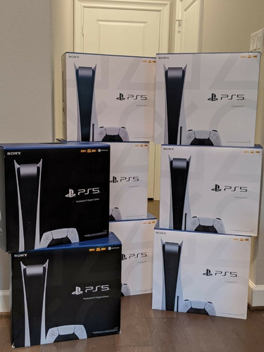 Imagen 3 de 3 de Auténtica Sony Ps5 Playstation 5 Digital Discless Edition