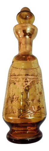 Botellón Cristal De Murano De Origen + 3 Copitas (no Envío)