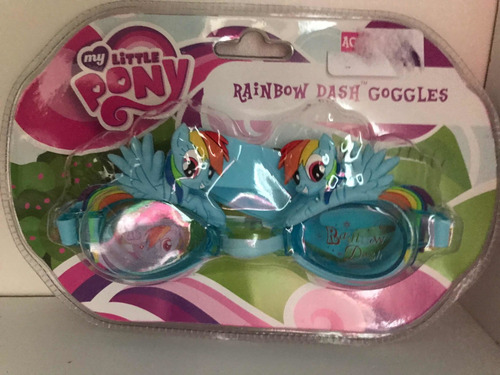 Goggles My Little Pony Rainbow Dash Niña 3 Años Aprox
