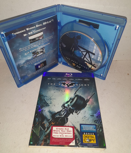 The Dark Knight Bluray Edicion Especial 2 Discos Pelicula (Usado)
