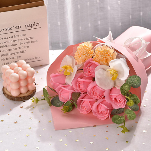 Jabón Flor De Flores Arreglo De Regalo Versátil