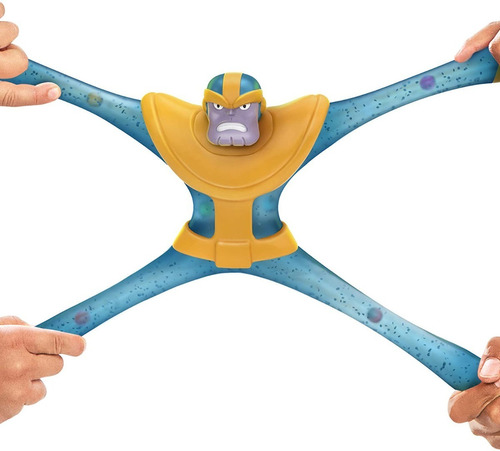 Muñeco Stretch Figura Estirable  Goo Jit Zu Héroes Marvel 