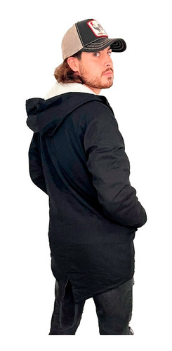 Imagen 4 de 10 de Parka Praga Negra Hombre