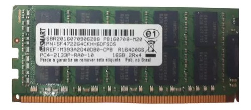 Memoria Smart Servidor 16gb 2rx4 Pc4 2133p Rao-10