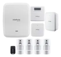 Comprar Kit Alarme Wifi Sf Amt 8000 4 Sensores Cu002F Câmera Intelbras
