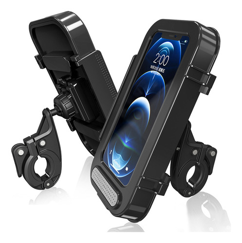 Soporte Impermeable For Teléfono Móvil De Moto Ajustable En