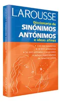 Comprar Libro : Diccionario De Sinonimos, Antonimos, E Ideas Afines