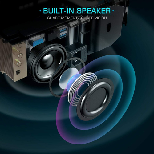 Imagen 5 de 9 de Proyector Led 6000 Lux Hasta 300 Pulgadas De Pantalla