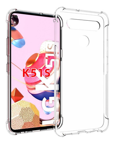 Ustiya Funda LG K51s Case Transparente Protector Cover