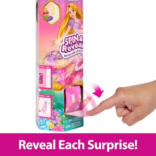 Muñeca De Moda De La Princesa Rapunzel De Disney Con 11 Sorp