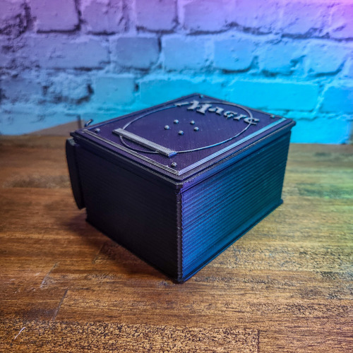 Caja Protectora Cartas Magic Impresa 3d Máxima Calidad