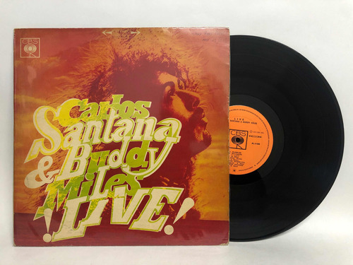 Carlos Santana & Buddy Miles - Live Vinilo Lp