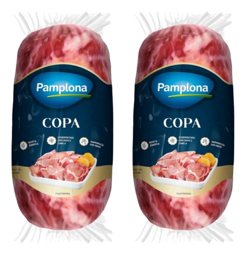 Salame Copa Suína Maturada Pamplona Kit 2 Peças