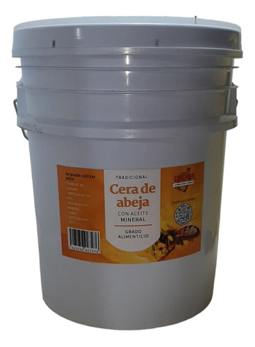 19kg. Cera De Abeja Para Madera Con Aceite Mineral