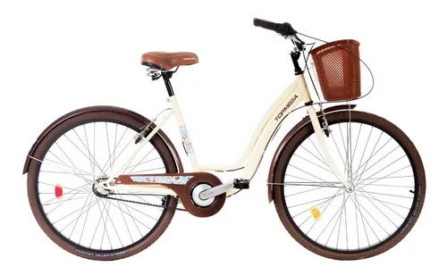 Bicicleta Paseo Mujer Urbana R26 1v Topmega Lux