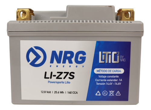Bateria para Moto Li-z7s litio nrg 