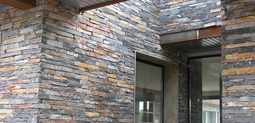 Imagen 6 de 8 de Revestimiento Piedra Natural Oxido 15x60cm
