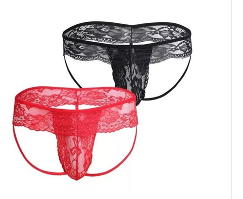 Imagen 4 de 5 de Tanga Brasilera Hombre Panty Ropa Interior Ref 65
