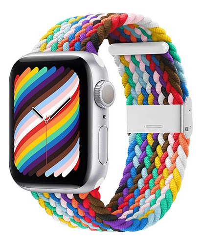 Pulseira Trançada Compatível Apple Watch 38/40/41/42/44/45mm