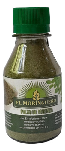 Moringa En Polvo El Moringuero X 40g Moringa