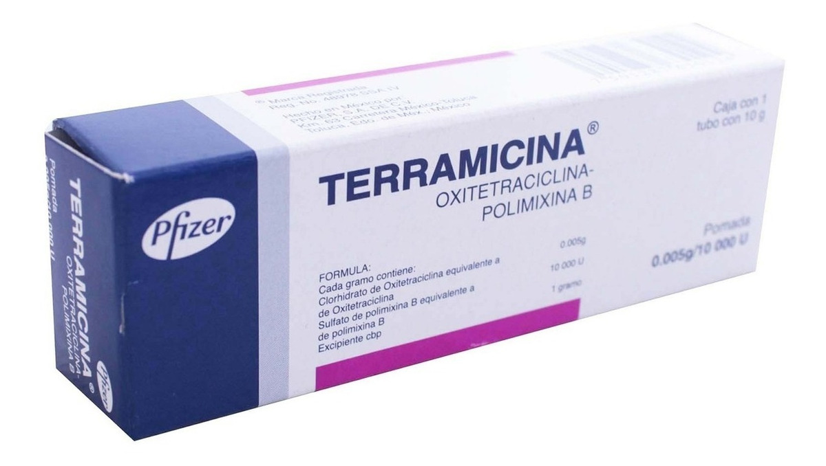 2 Terramicinas Oftalmica 10 G Tubo Pomada | Meses sin intereses