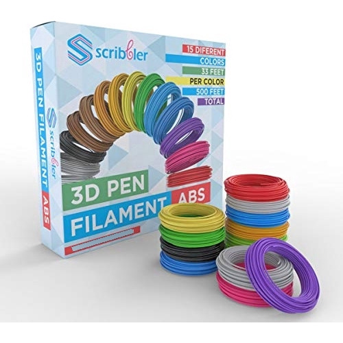 Del Filamento Del Abs De La Pluma Del Scribbler 3d Para La P