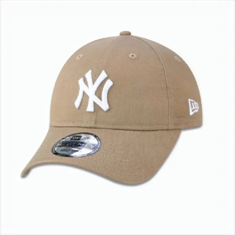 Boné New Era 9twenty New York Yankees Unissex Cor Bege E Branco Tamanho Único
