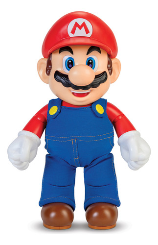 Nintendo Super Mario Its A Me Mario Figura Interactiva 30 Cm