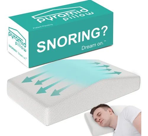 Almohada Antironquidos Viscoelástica Para Dormir De Lado