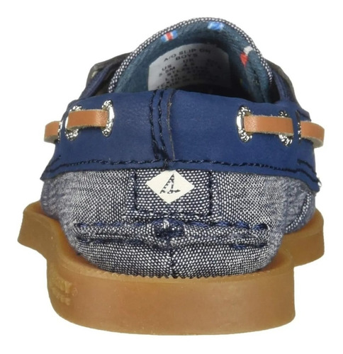 Zapatos Sperry A/o Slip On Sin Cierre Para Bebé-niños