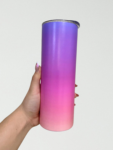 Termo Skinny Acero Inoxidable 20 Oz Con Estampado