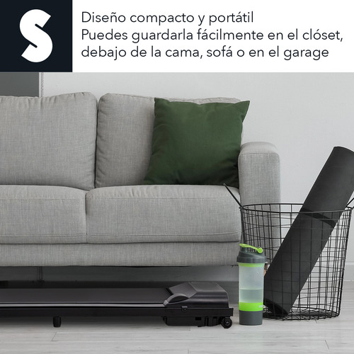 Caminadora Eléctrica Portátil Con Control Remoto 2hp 6km Signa