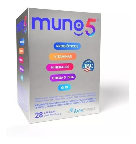 Muno-5 X 28 Cápsulas