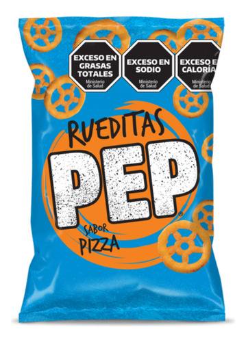 Pepsico Pep rueditas 74 gr snacks picadas cumpleaños