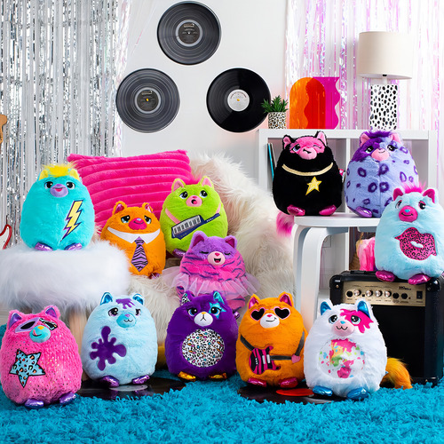Peluche Misfittens para gatos, color sorpresa, multicolor